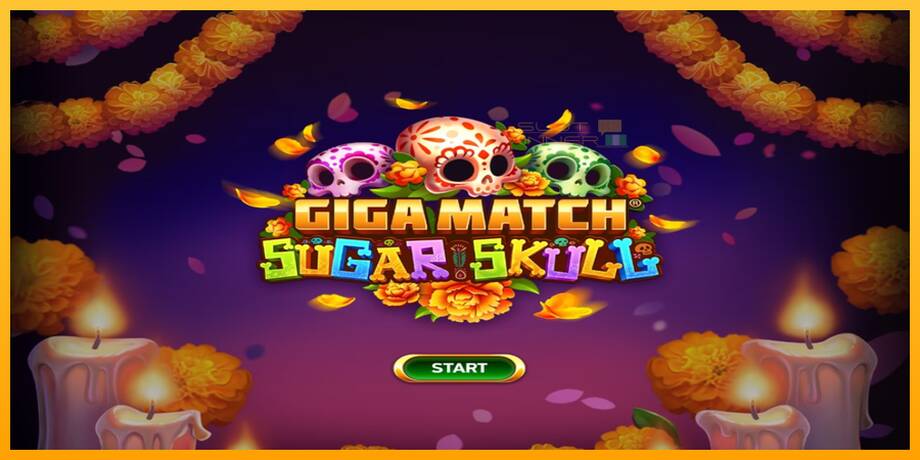 Giga Match Sugar Skull lošimo automatas už pinigus, paveikslėlį 1