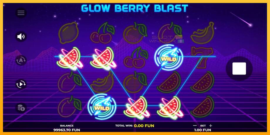 Glow Berry Blast lošimo automatas už pinigus, paveikslėlį 3