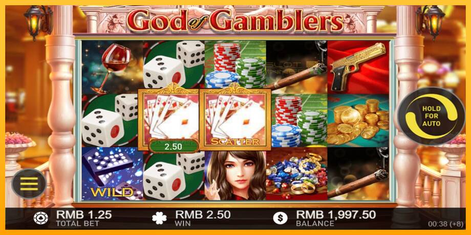 God of Gamblers lošimo automatas už pinigus, paveikslėlį 2