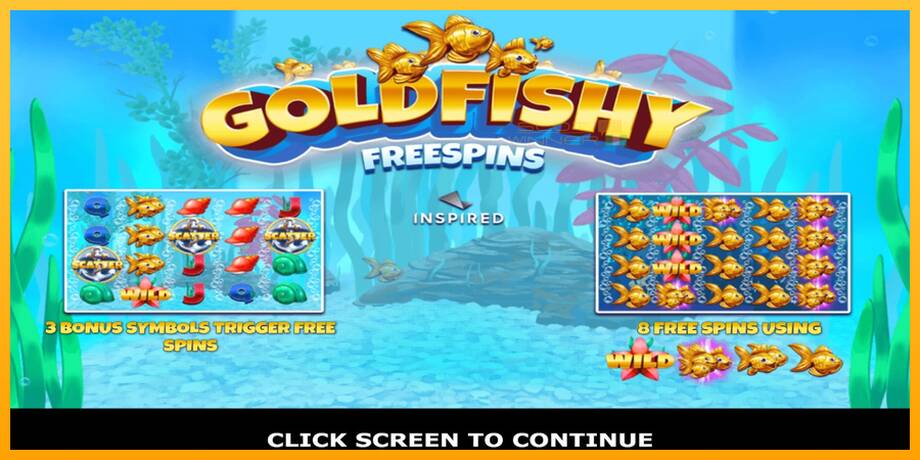 Gold Fishy Free Spins lošimo automatas už pinigus, paveikslėlį 1