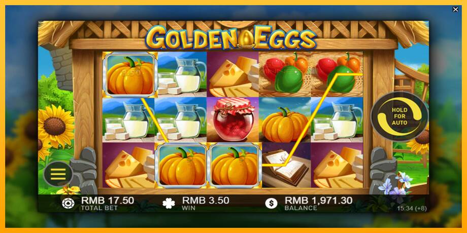 Golden Eggs lošimo automatas už pinigus, paveikslėlį 4