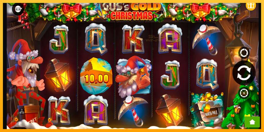 Guss Gold Christmas lošimo automatas už pinigus, paveikslėlį 1