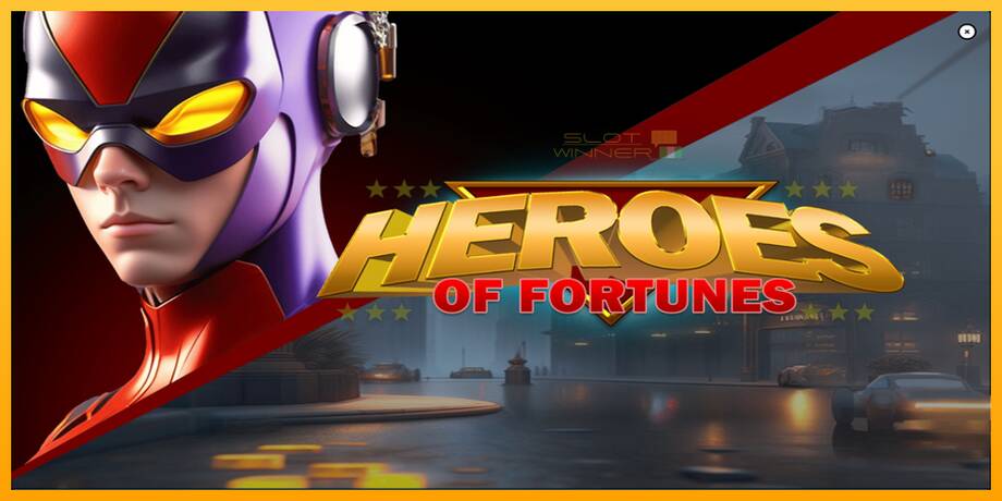 Heroes of Fortune lošimo automatas už pinigus, paveikslėlį 1