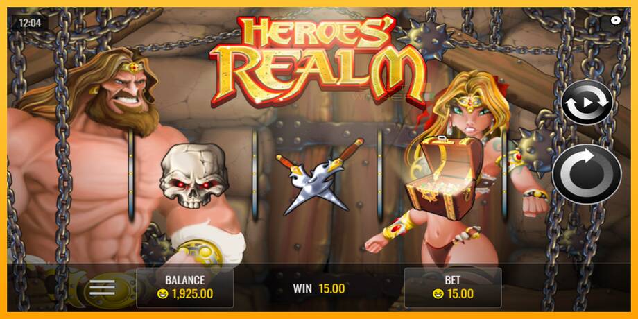 Heroes Realm lošimo automatas už pinigus, paveikslėlį 4