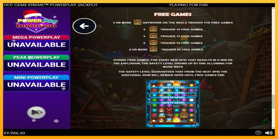 Hot Gems Xtreme PowerPlay Jackpot lošimo automatas už pinigus, paveikslėlį 6