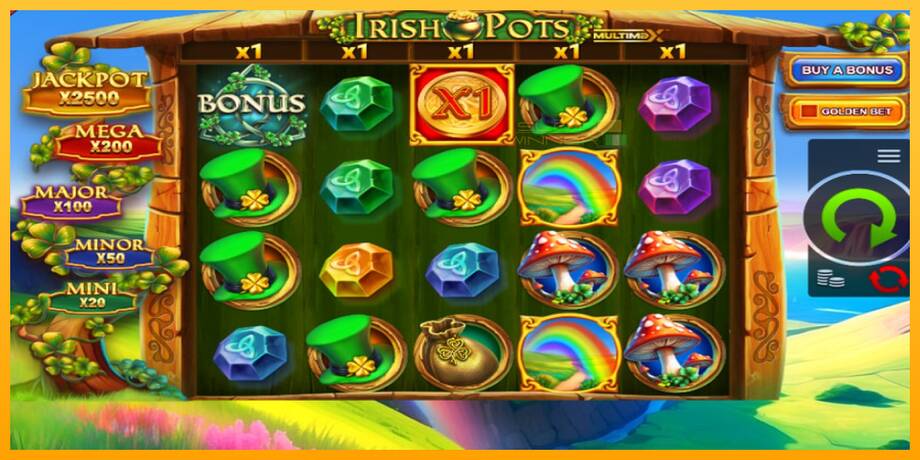 Irish Pots MultiMax lošimo automatas už pinigus, paveikslėlį 4