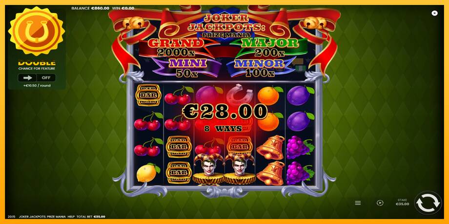 Joker Jackpots: Prize Mania lošimo automatas už pinigus, paveikslėlį 3