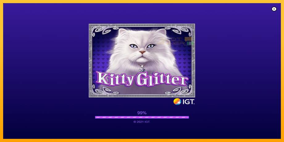 Kitty Glitter lošimo automatas už pinigus, paveikslėlį 1