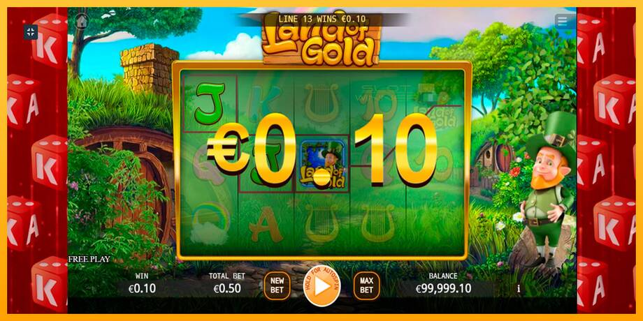 Land of Gold lošimo automatas už pinigus, paveikslėlį 3