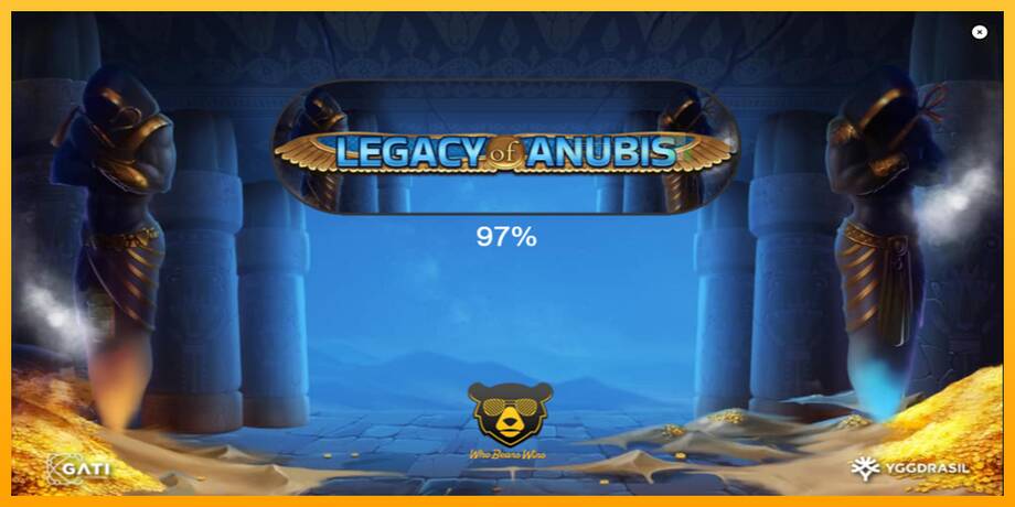 Legacy of Anubis lošimo automatas už pinigus, paveikslėlį 1