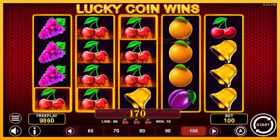 Lucky Coin Wins lošimo automatas už pinigus, paveikslėlį 3