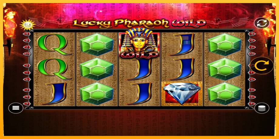 Lucky Pharaoh Wild lošimo automatas už pinigus, paveikslėlį 2