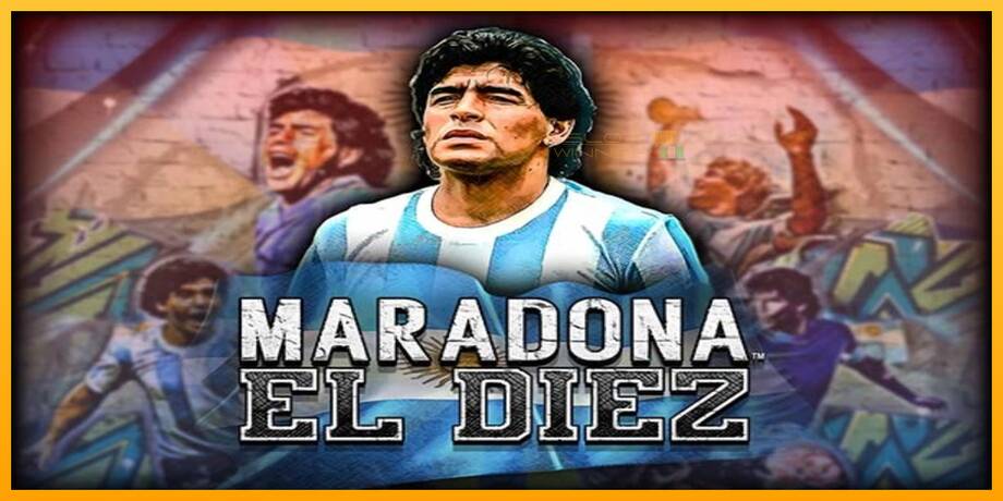 Maradona El Diez lošimo automatas už pinigus, paveikslėlį 1