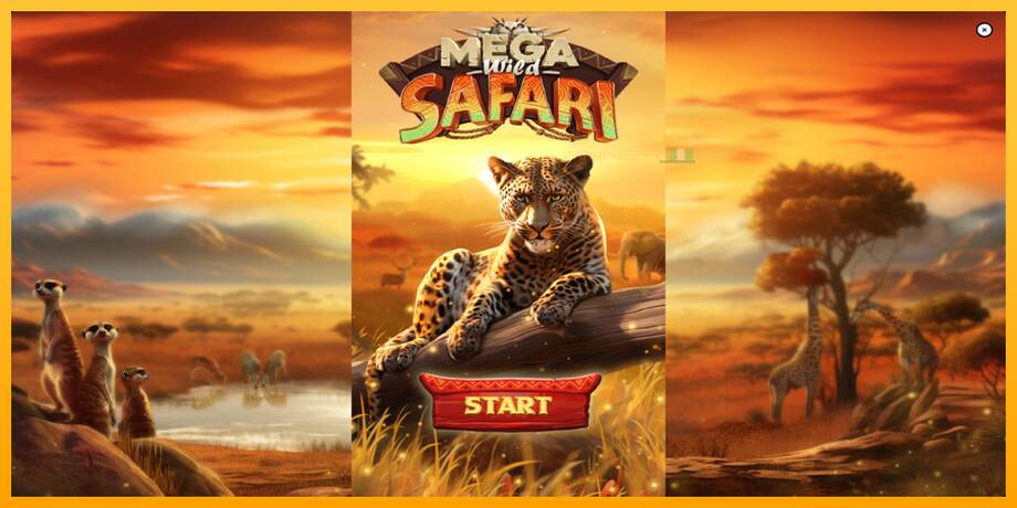 Mega Wild Safari lošimo automatas už pinigus, paveikslėlį 1