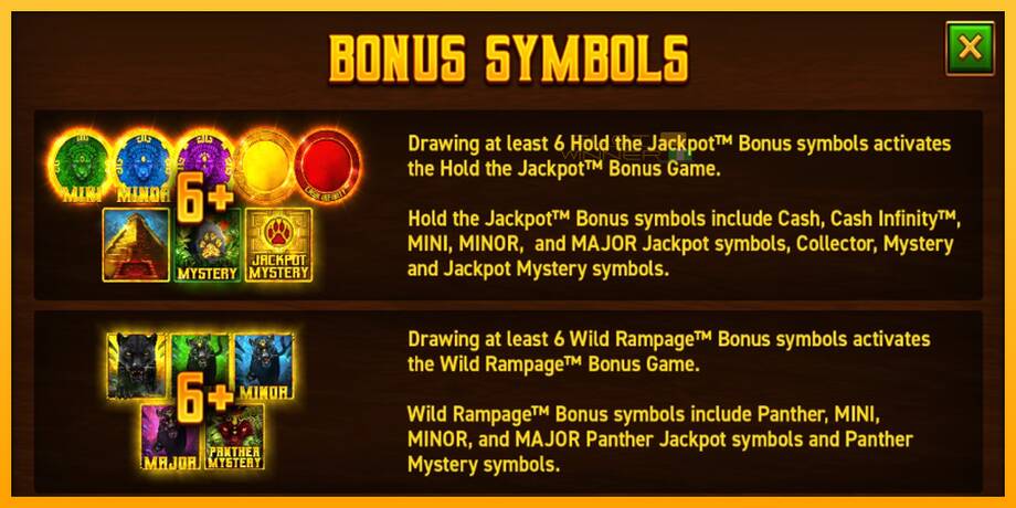 Mighty Wild: Panther Grand Gold Edition Halloween Jackpots lošimo automatas už pinigus, paveikslėlį 5