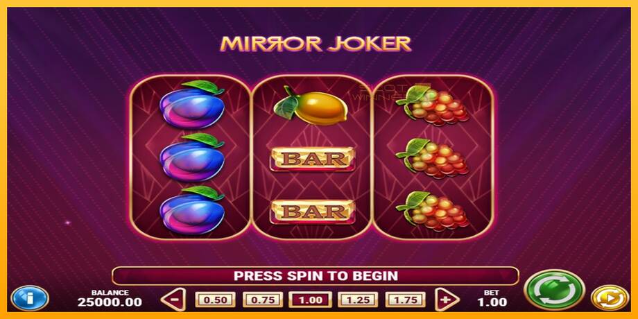 Mirror Joker lošimo automatas už pinigus, paveikslėlį 1