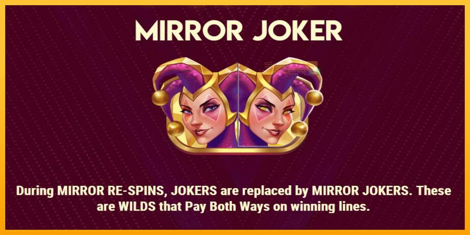 Mirror Joker lošimo automatas už pinigus, paveikslėlį 6