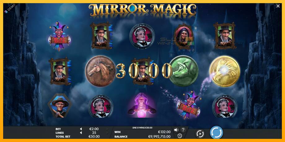 Mirror Magic lošimo automatas už pinigus, paveikslėlį 3