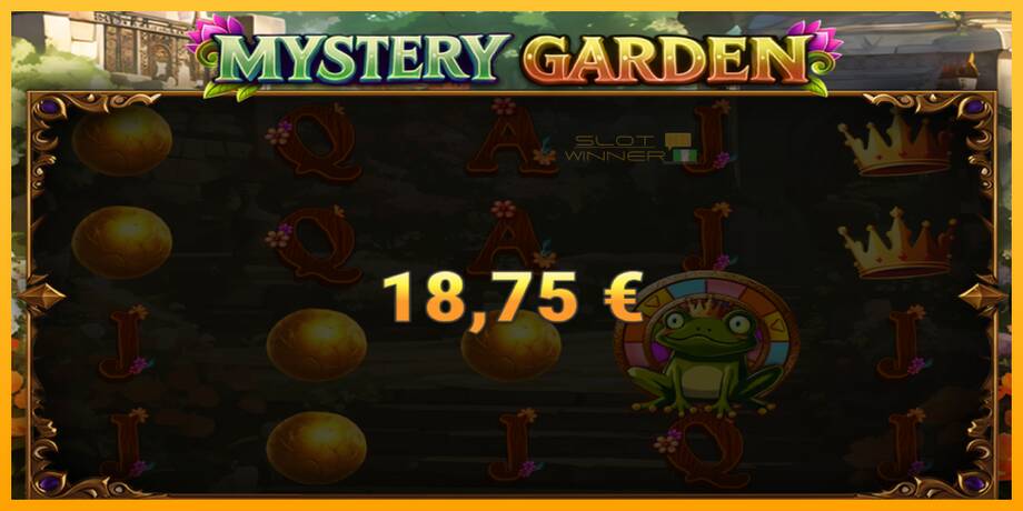 Mystery Garden lošimo automatas už pinigus, paveikslėlį 3