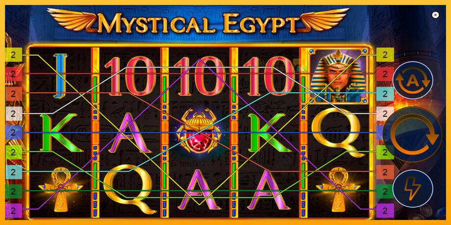 Mystical Egypt lošimo automatas už pinigus, paveikslėlį 2