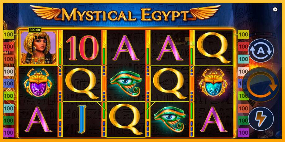 Mystical Egypt lošimo automatas už pinigus, paveikslėlį 4