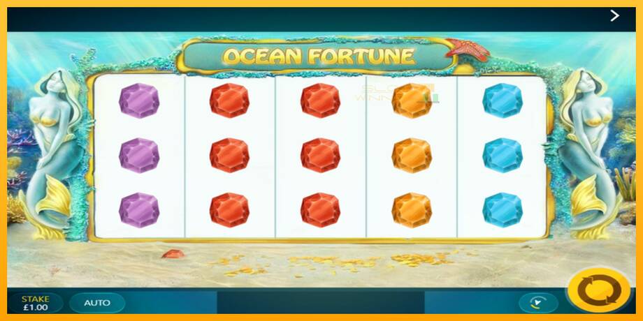 Ocean Fortune lošimo automatas už pinigus, paveikslėlį 2