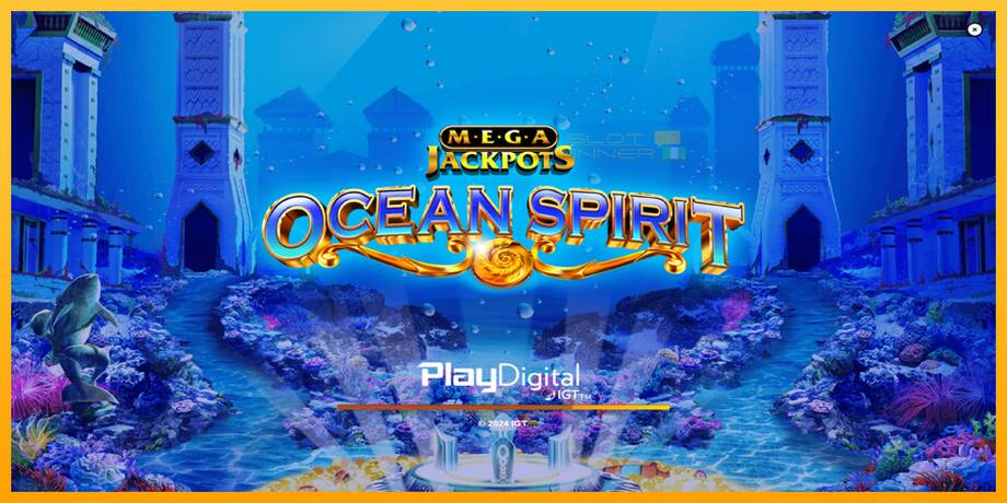 Ocean Spirit MegaJackpots lošimo automatas už pinigus, paveikslėlį 1