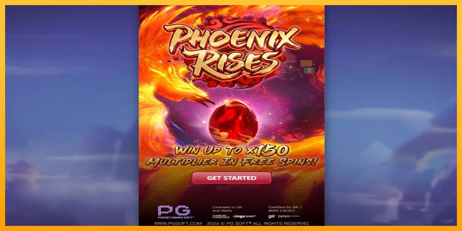 Phoenix Rises lošimo automatas už pinigus, paveikslėlį 1