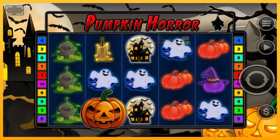 Pumpkin Horror lošimo automatas už pinigus, paveikslėlį 3