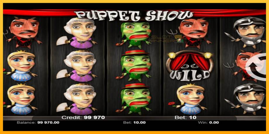 Puppet Show lošimo automatas už pinigus, paveikslėlį 2