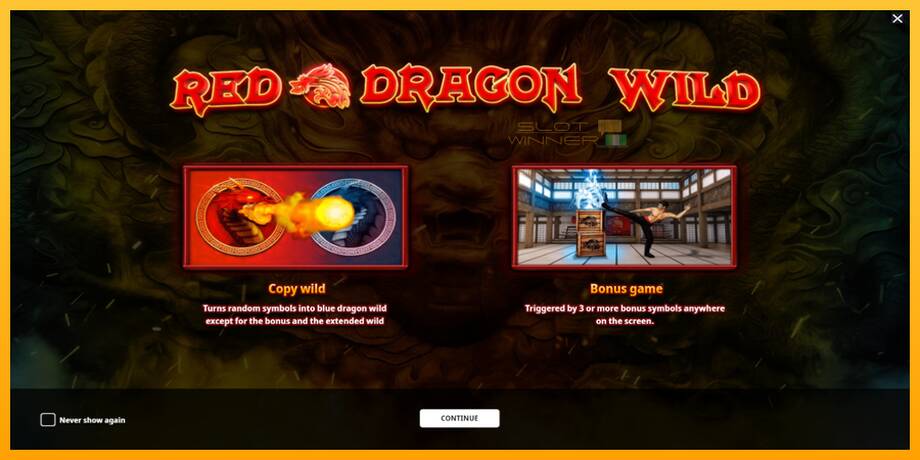 Red Dragon Wild lošimo automatas už pinigus, paveikslėlį 2