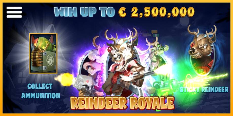 Reindeer Royale lošimo automatas už pinigus, paveikslėlį 4