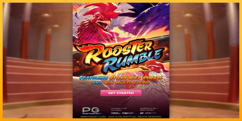 Rooster Rumble lošimo automatas už pinigus, paveikslėlį 1