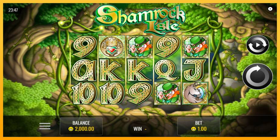 Shamrock Isle lošimo automatas už pinigus, paveikslėlį 1