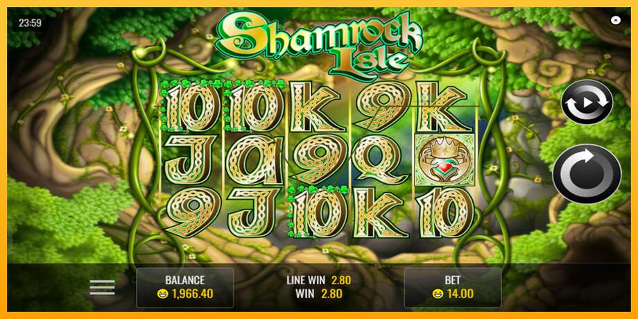 Shamrock Isle lošimo automatas už pinigus, paveikslėlį 3