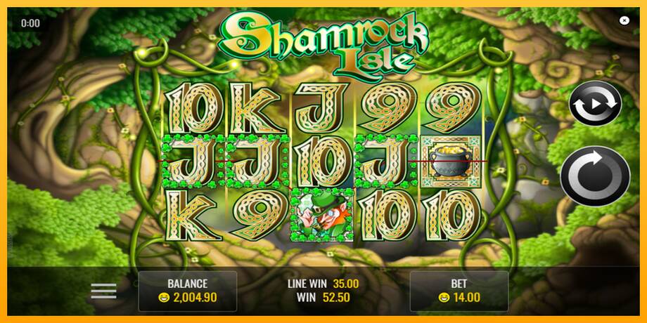 Shamrock Isle lošimo automatas už pinigus, paveikslėlį 4