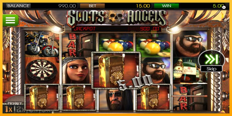 Slots Angels lošimo automatas už pinigus, paveikslėlį 4