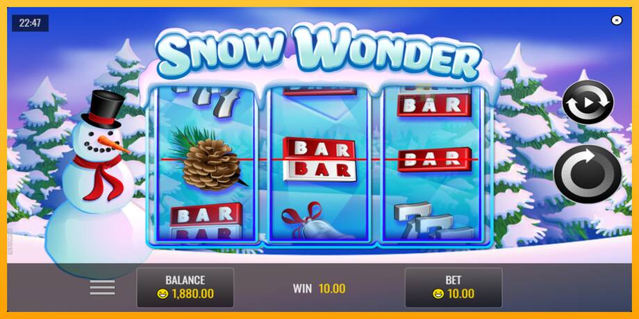 Snow Wonder lošimo automatas už pinigus, paveikslėlį 4