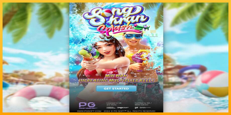 Songkran Splash lošimo automatas už pinigus, paveikslėlį 1