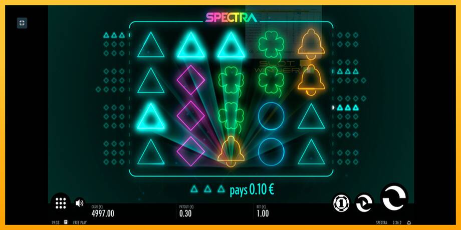 Spectra lošimo automatas už pinigus, paveikslėlį 3