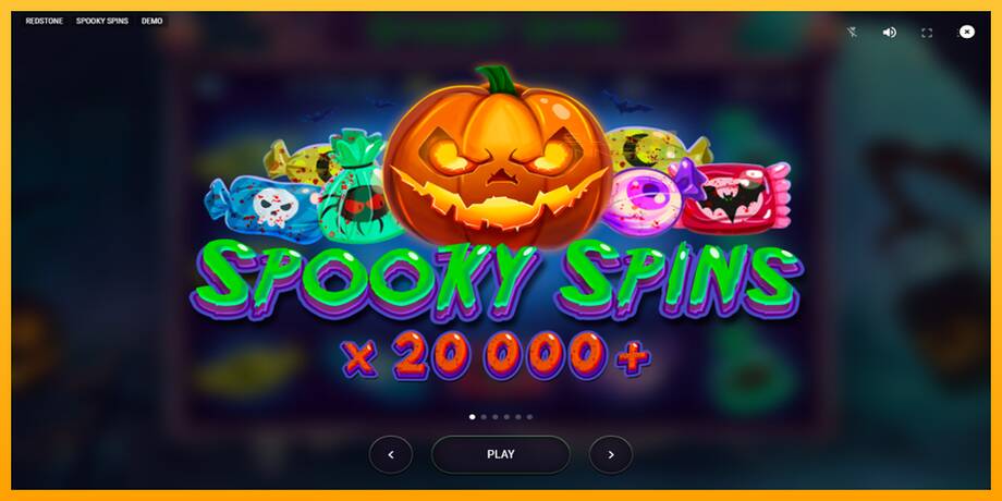 Spooky Spins lošimo automatas už pinigus, paveikslėlį 1