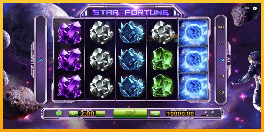 Star Fortune lošimo automatas už pinigus, paveikslėlį 1