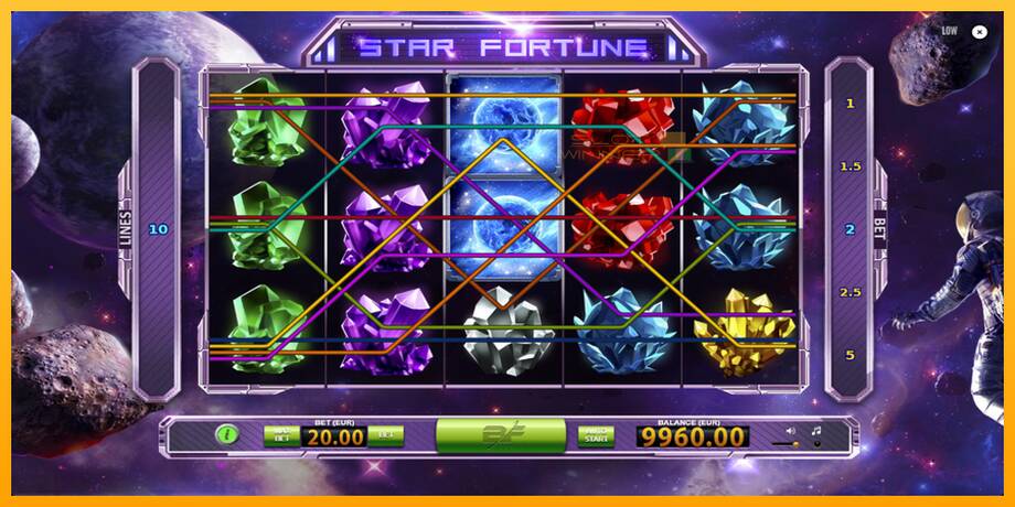 Star Fortune lošimo automatas už pinigus, paveikslėlį 2