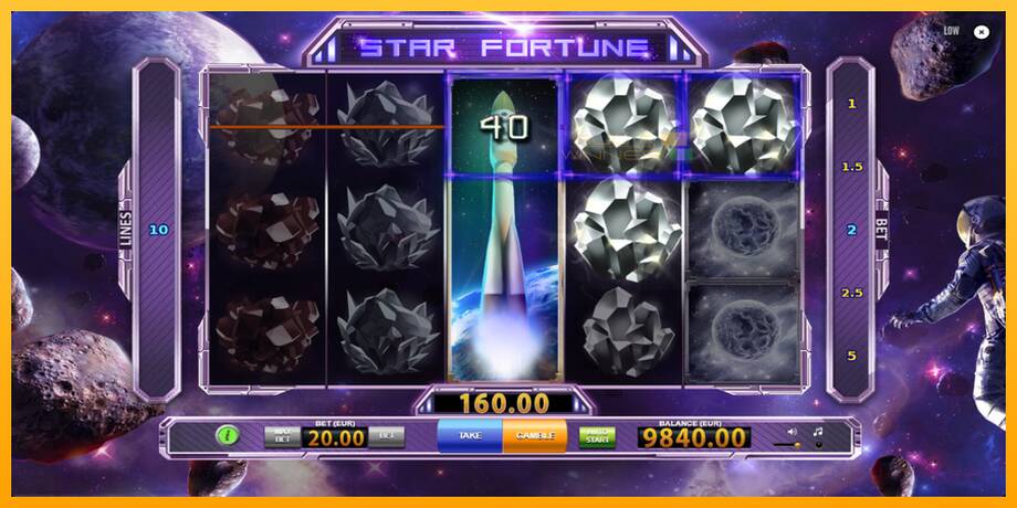 Star Fortune lošimo automatas už pinigus, paveikslėlį 4