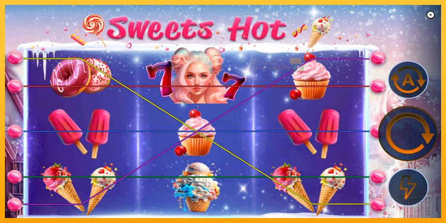 Sweets Hot lošimo automatas už pinigus, paveikslėlį 2