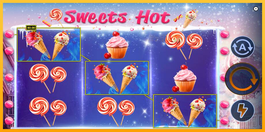 Sweets Hot lošimo automatas už pinigus, paveikslėlį 4