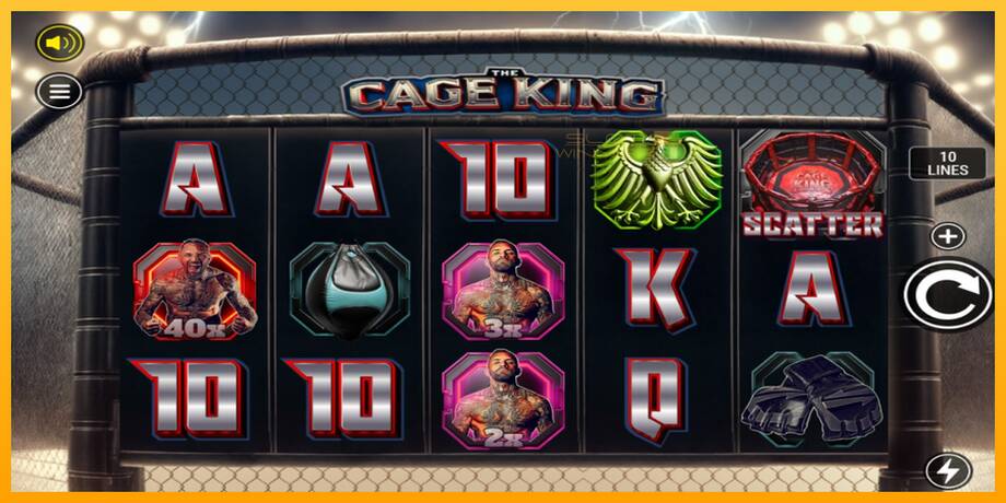 The Cage King lošimo automatas už pinigus, paveikslėlį 1