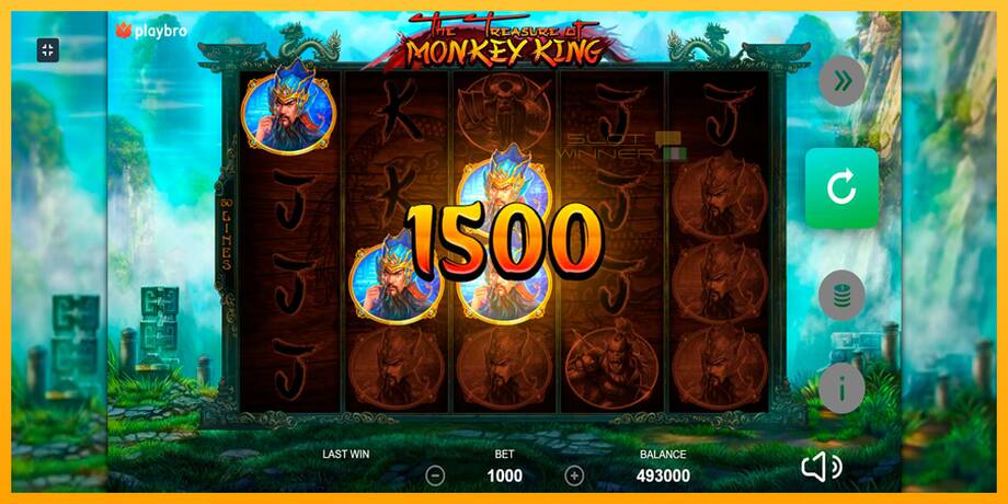 The Monkey King lošimo automatas už pinigus, paveikslėlį 2