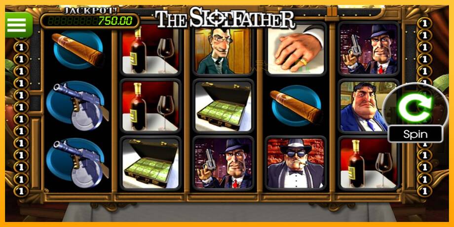 The Slotfather lošimo automatas už pinigus, paveikslėlį 1