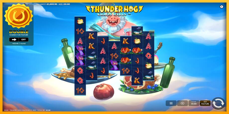 Thunder Hog Chaos Reels lošimo automatas už pinigus, paveikslėlį 2